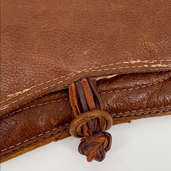 Ashley Watson Recycled Leather Brown Leather Wallet Vancouver Canada Brown - Picture 3 of 11